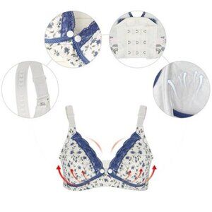 Ccdes Womens Cotton Breast Feeding Bra